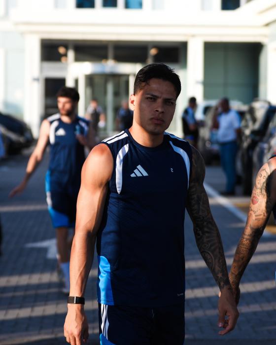 "Qarabağ"ın oyun öncəsi məşqindən - Şəkillər