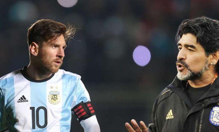 "Bütün problemi Messinin çiyinlərinə qoymaq olmaz" - Maradona