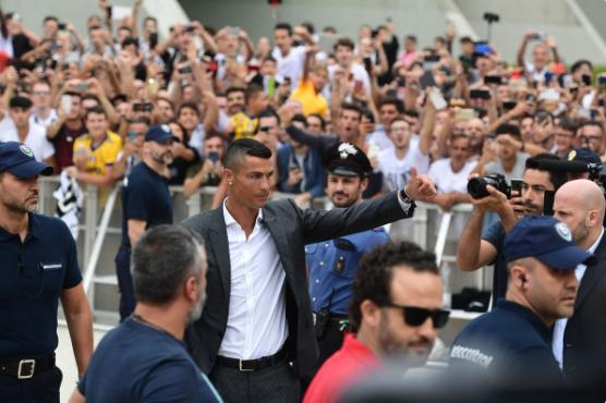 Ronaldo "Yuventus"un bazasında - Şəkil