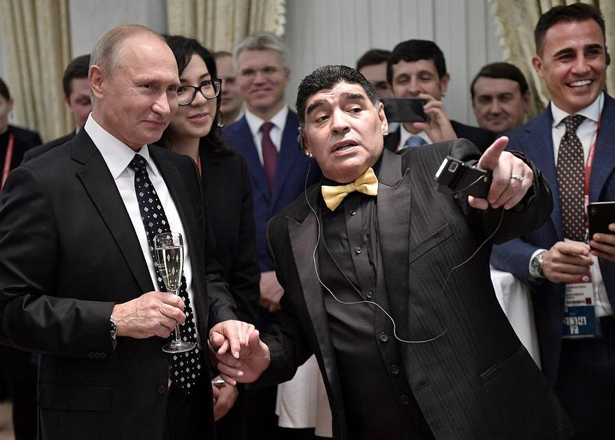 "Putin dünya çempionatına əla hazırlaşmışdı" – Maradona