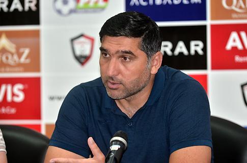 "Futbolçularımız üzülməməlidir, ilk oyundur" -  Sənan Qurbanov