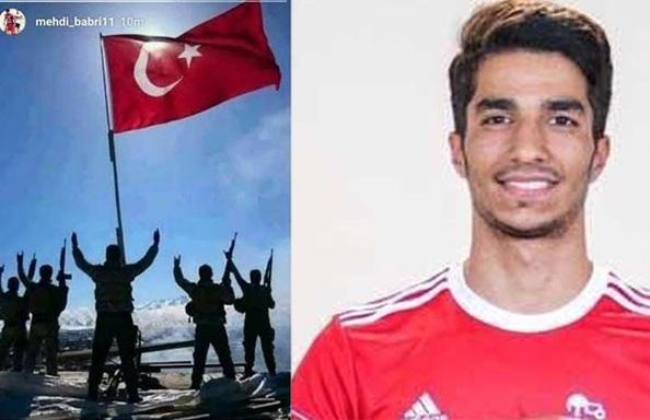 Türk ordusuna dəstək olan "Traktor"un oyunçusu futboldan uzaqlaşdırıldı