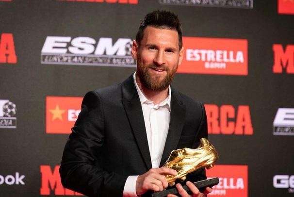 Messi 6-cı dəfə "Qızıl buts"u qazandı