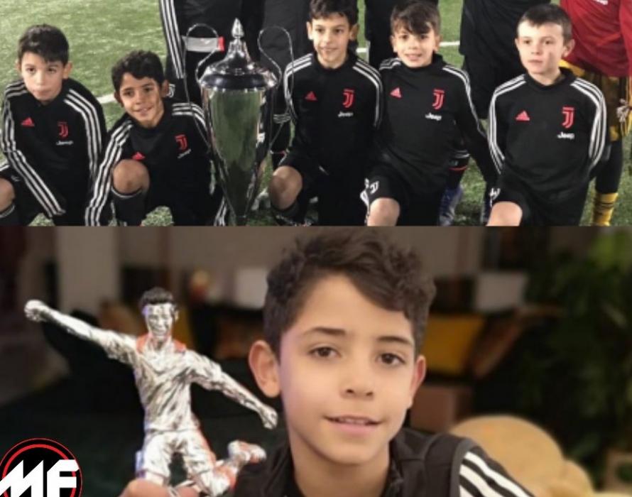 Ronaldonun oğlu ən yaxşı hücumçu seçildi