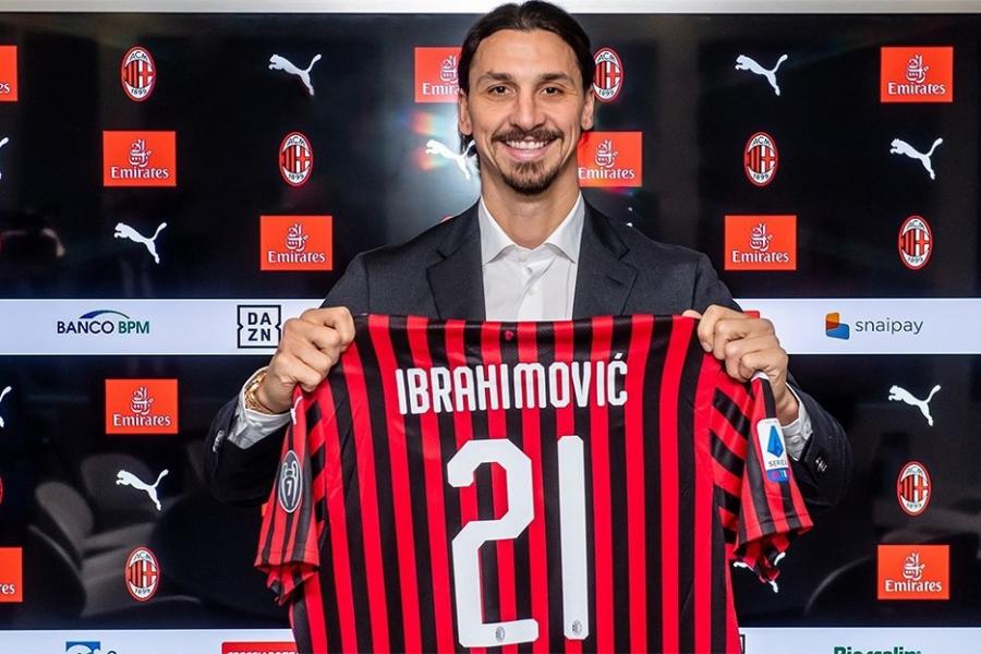 İbrahimoviç "Milan"la müqavilə bağladı