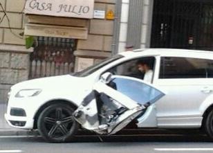 "Barselona"nın futbolçusu avtomobil qəzası keçirdi (FOTO)