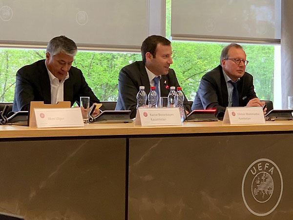 Elxan Məmmədov UEFA Komitəsinin iclasını keçirdi