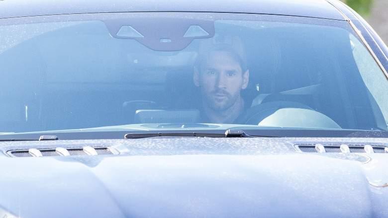 Messi "Barselona"nın  bazasına 1 saat tez getdi
