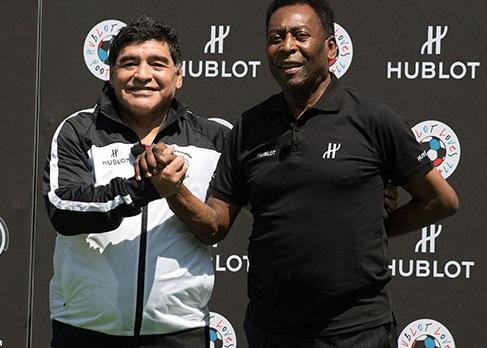 Pele Maradonanın vəfatından danışdı