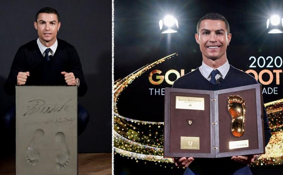 Ronaldo "Qızıl Ayaq" mükafatını aldı