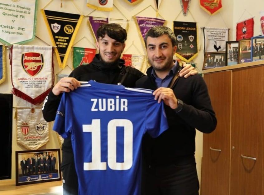 "Qarabağ" Zubirlə yeni müqavilə imzaladı