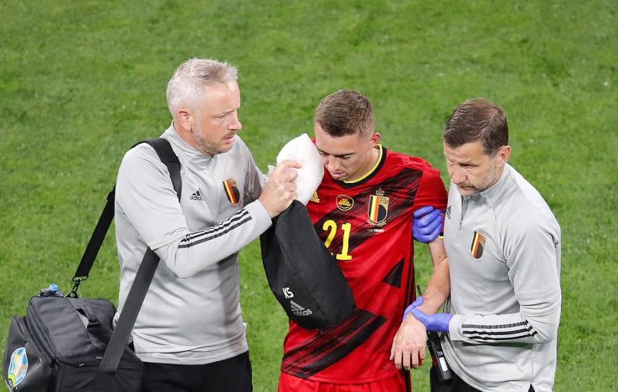 Belçikalı futbolçu üçün Avro-2020 erkən başa çatdı