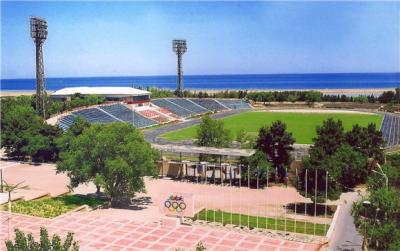 Sumqayıt stadionunda yenidənqurma işlərinə start verildi