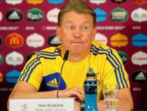 Oleq Bloxin: “Bizim futbolçular havadadırlar”