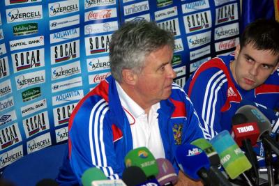 Qus Hiddink: “Azərbaycan bizə çox problem yaradacaq"