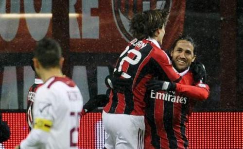 İtaliya kuboku: "Milan" 1/4 finalda
