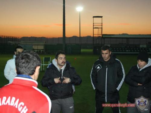 “Qarabağ”ın futbolçularından test götürüldü (FOTOLAR)