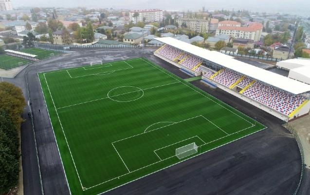 Şamaxıda yeni stadion istifadəyə verildi -