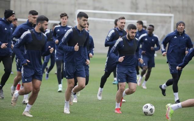 "Qarabağ" "Sabah"la oyuna hazırlaşır - Şəkillər