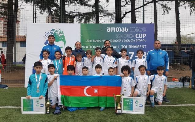 "Sabah"ın U-11 komandası Gürcüstanda 2-ci oldu