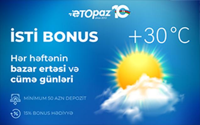 "Etopaz"dan "İsti bonus" kampaniyası