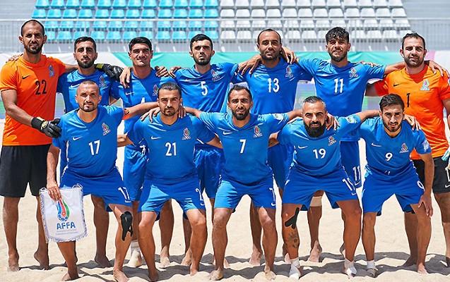 Çimərlik futbolu üzrə millimiz Superfinala vəsiqə qazandı
