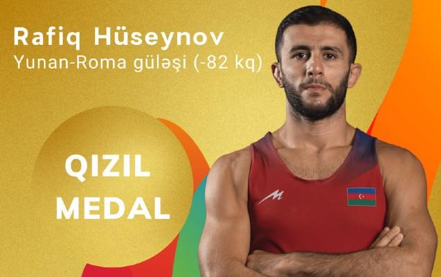Rafiq Hüseynov qızıl, Ülvi Qənizadə gümüş medal qazandı