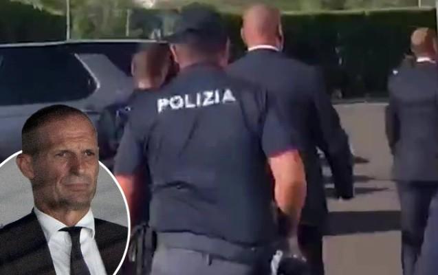 Alleqri stadionu polisin müşayiəti ilə tərk edib