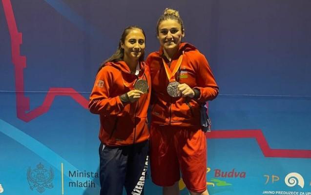 Qadın boksçularımızdan Avropa çempionatında iki medal