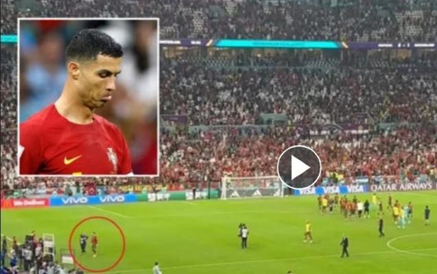 Ronaldo qələbəni sonadək bayram etmədi - Video