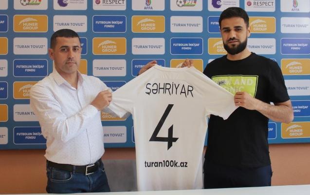 "Turan Tovuz" futbolçusu ilə yeni müqavilə imzaladı
