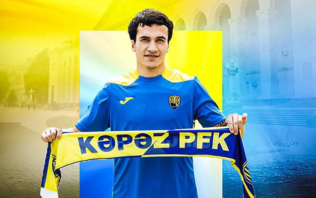 "Kəpəz" "Qəbələ"nin futbolçusunu icarəyə götürdüyünü açıqladı