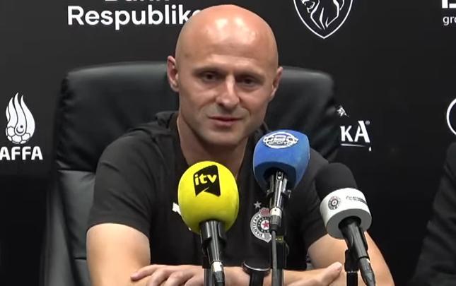 "Sabah" bizə dərs keçdi" - "Partizan"ın baş məşqçisi