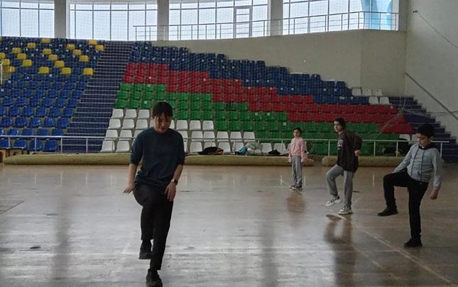 Qusar Olimpiya Kompleksində ilk dəfə qış idman növü üzrə məşqlər keçirilir