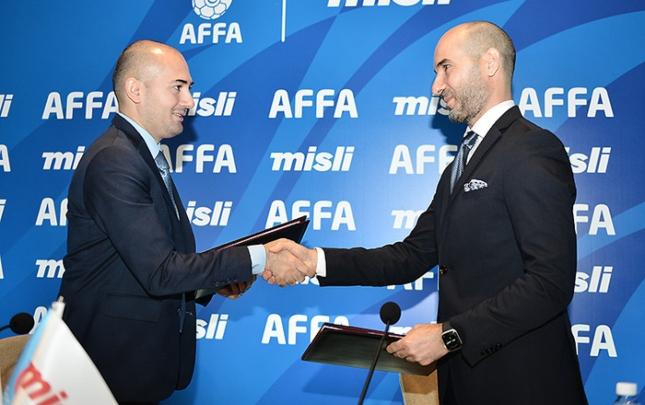 AFFA ilə “Misli” arasında sponsorluq müqaviləsi imzalanıb