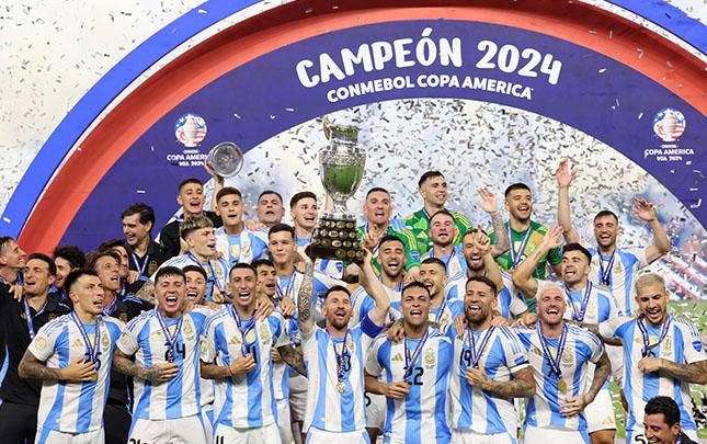 Argentina millisi Amerika Kubokunun qalibi oldu
