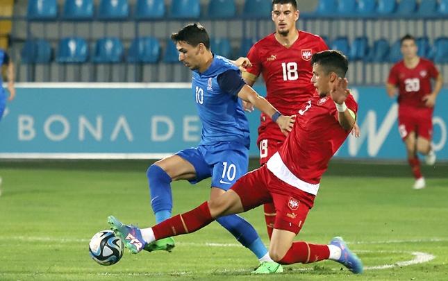 Azərbaycan U-21 - Serbiya U-21 oyunundan - Şəkillər