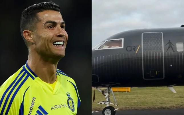 Ronaldonun 76 milyon dollarlıq təyyarəsi Mançesterdə qaldı