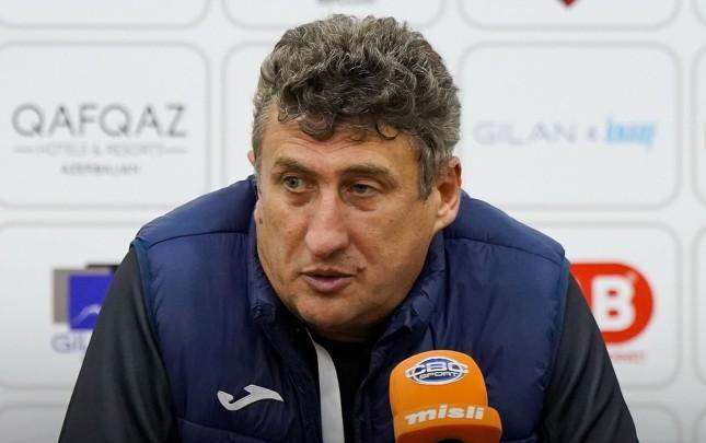 “Futbolçularımın təcrübəsi çatmır, keyfiyyətli futbolçu lazımdır” - Kaxaber Tsxadadze