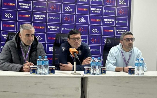 “Oyuna fokuslanmışdım, mübahisənin səbəbini görmədim” - "Sumqayıt"ın məşqçisi