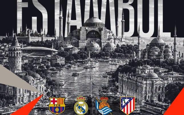 İspaniya Superkubokunun oyunları İstanbulda