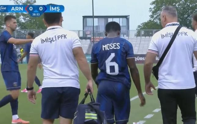 "İmişli"nin futbolçusu zədələndi
