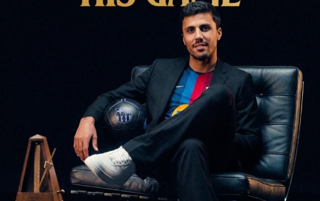 Rodri rəsmən "Barselona"da