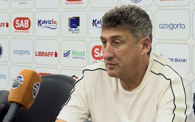 “3 oyundur qol vura bilmirik, bu, normal deyil” - Sxadadze