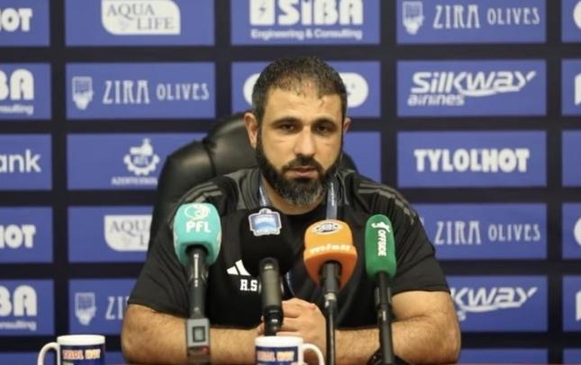 “Çox güclü rəqibə qarşı vacib 3 xal qazandıq” - Rəşad Sadıqov