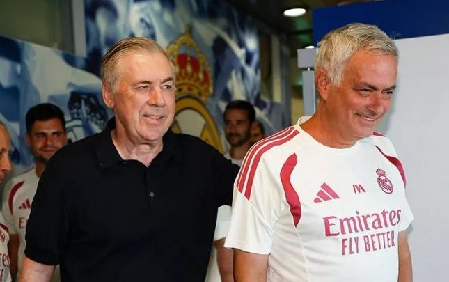 Ançelotti "Real"ı ziyarət etdi - Şəkillər