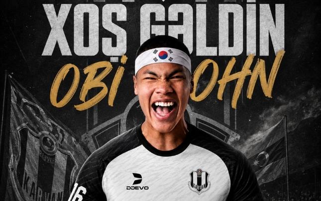 “Karvan-Yevlax” koreyalı futbolçu transfer etdi