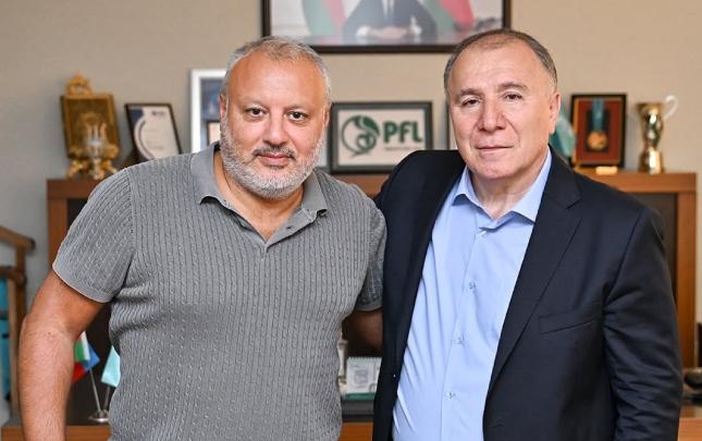 İsgəndər Cavadov Elxan Səmədovla görüşdü