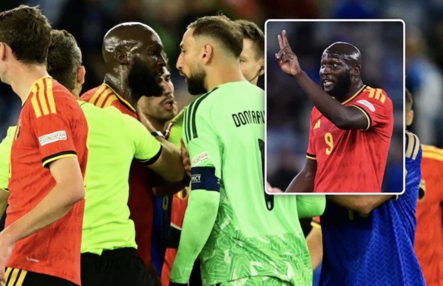 Lukaku ilə Donnarumma arasında qalmaqal – Şəkillər