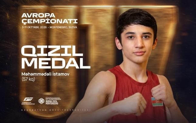 Azərbaycanın daha bir boksçusu Avropa çempionu oldu